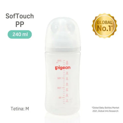 Mamadera Softouch Boca Ancha - PP | Pigeon