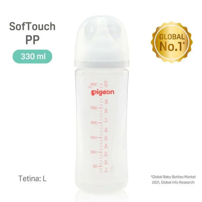 Mamadera Softouch Boca Ancha - PP | Pigeon