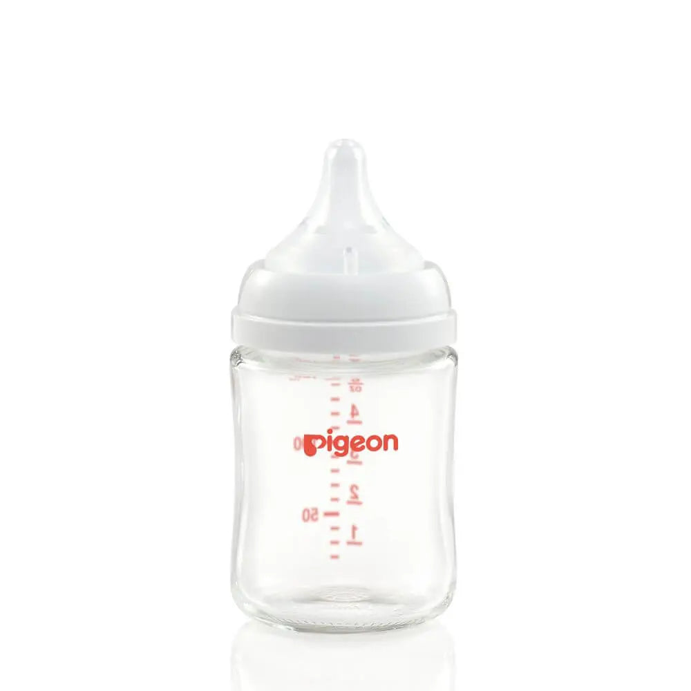 Mamadera Softouch Boca Ancha - Vidrio | Pigeon