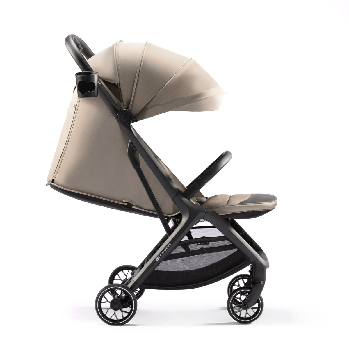 Coche de Paseo Compacto Nubi 2 - Sand Beige | Kinderkraft