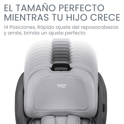 Silla De Auto Convertible Poplar - Glacier Graphite | Britax