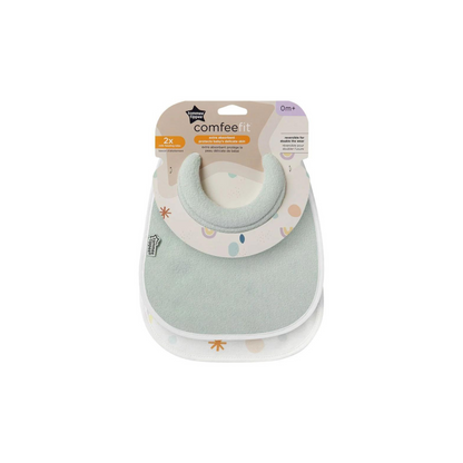 Set de 2 Baberos Absorbentes Reversibles - Sage | Tommee Tippee