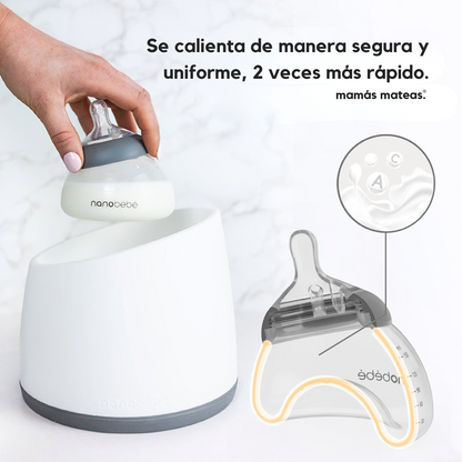 Pack 2 Mamaderas de Lactancia - 150 ml - Salvia | Nanobebé