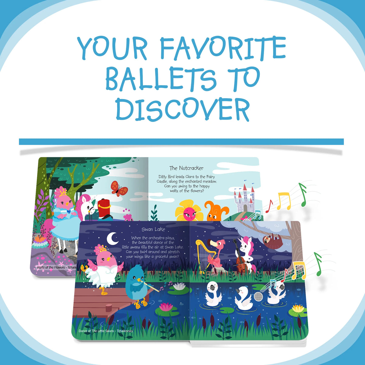 Libro Interactivo Musical - Classical Ballet Music | Ditty Bird