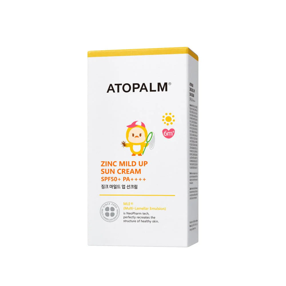 Protector Solar - Zinc Mild Up Sun Cream SPF50+ - 65gr | Atopalm
