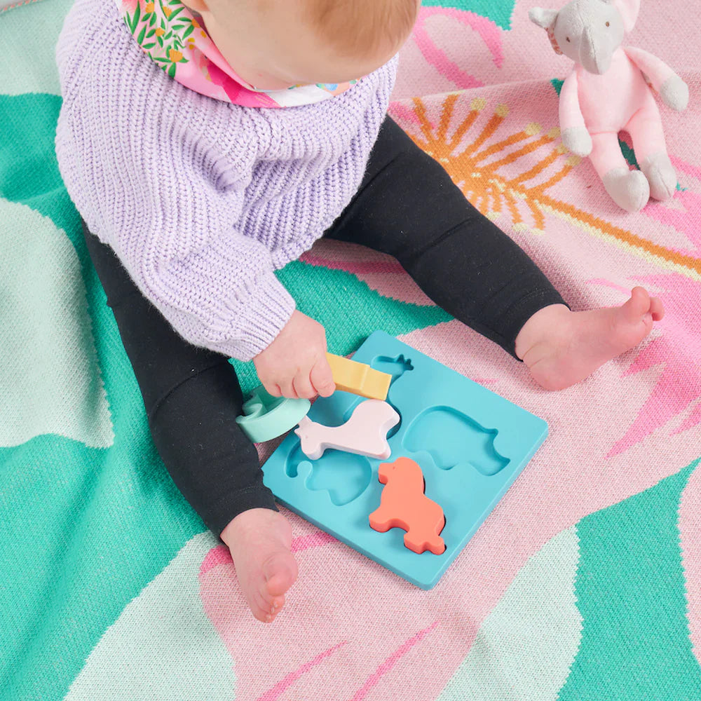 Puzzle de Silicona Animales | The Baby Nation