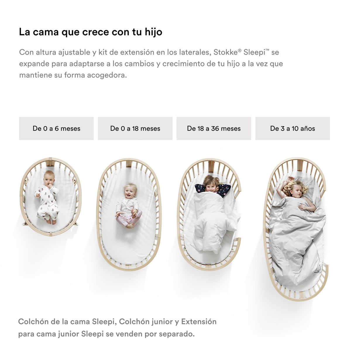 Cuna Sleepi™ - Blanco | Stokke