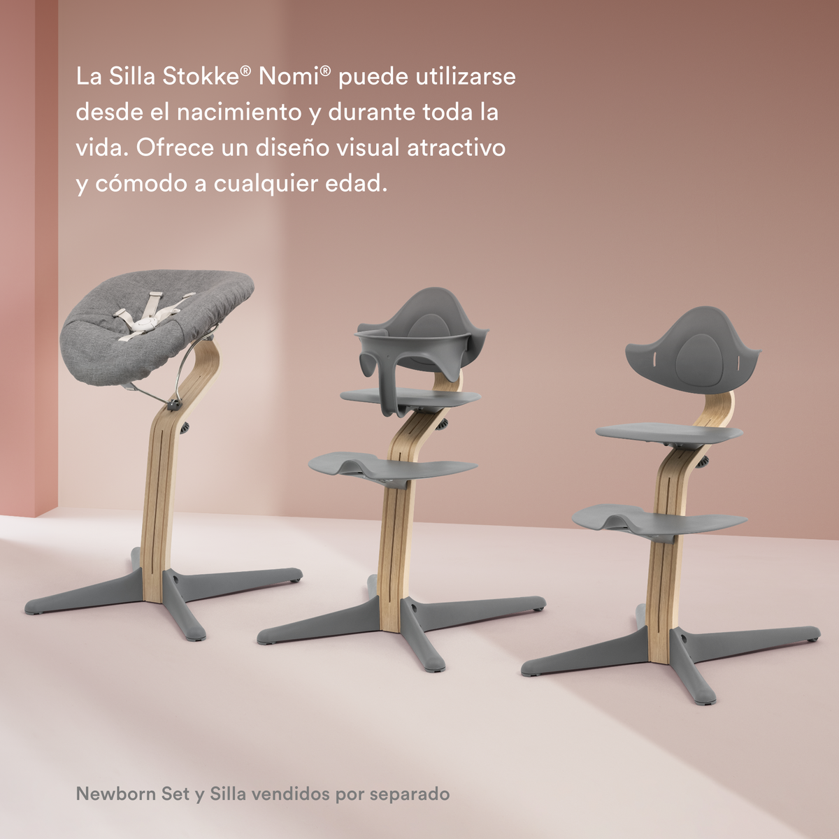 Baby Set para Silla Nomi® - Negro | Stokke