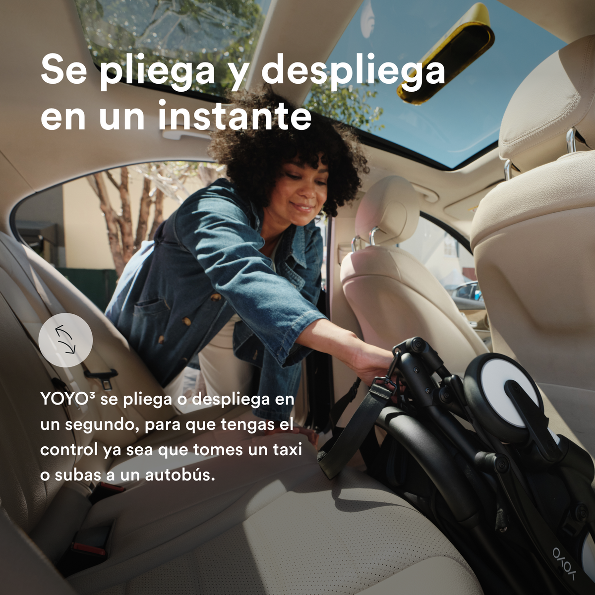 Coche Completo Stokke® YOYO³ – Chasis Negro + Asiento 6+ Negro | YOYO by Stokke