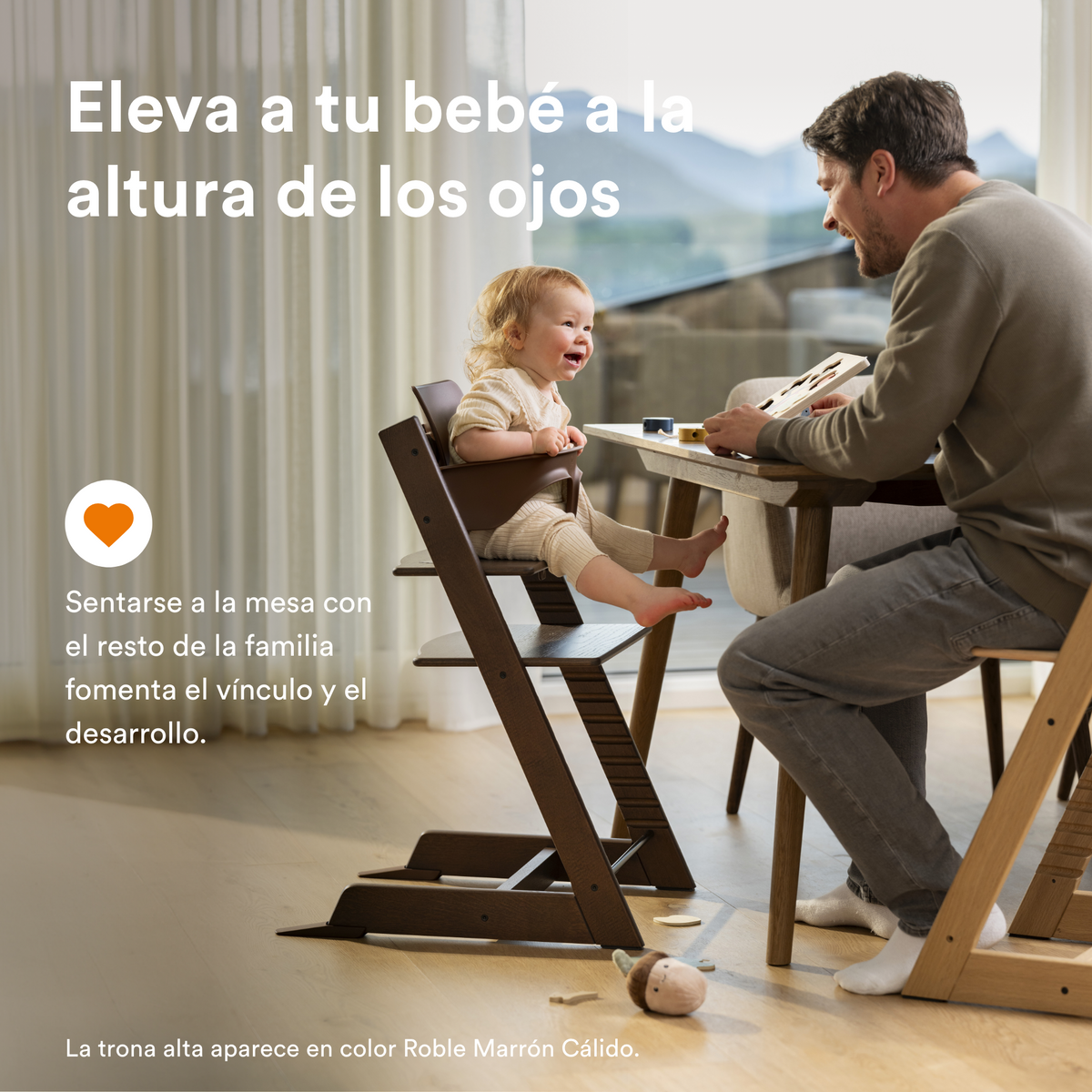 Pack Silla Tripp Trapp® + Baby Set - Natural | Stokke