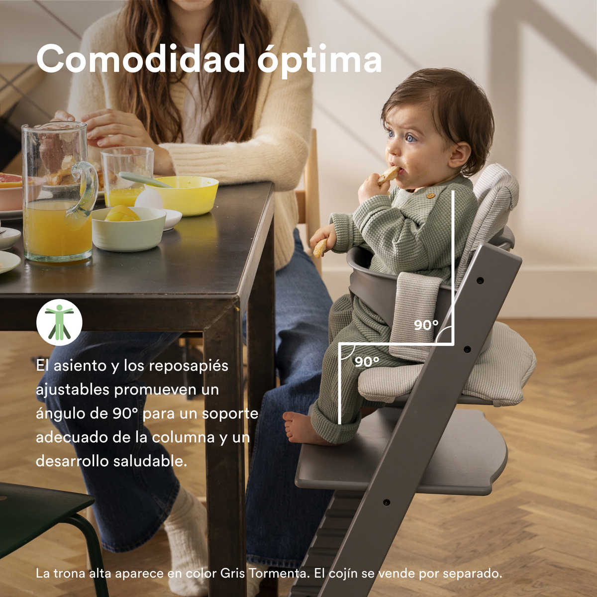 Pack Silla Tripp Trapp® + Baby Set - Natural | Stokke