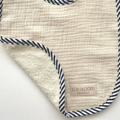 Muslin Bib - Winter White