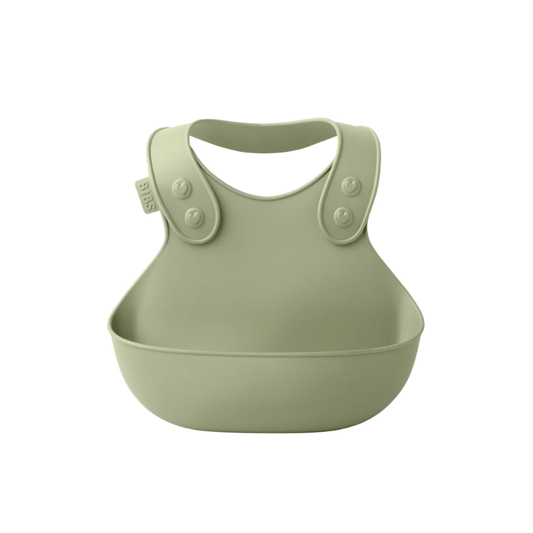 Babero de Silicona - Sage | BIBS