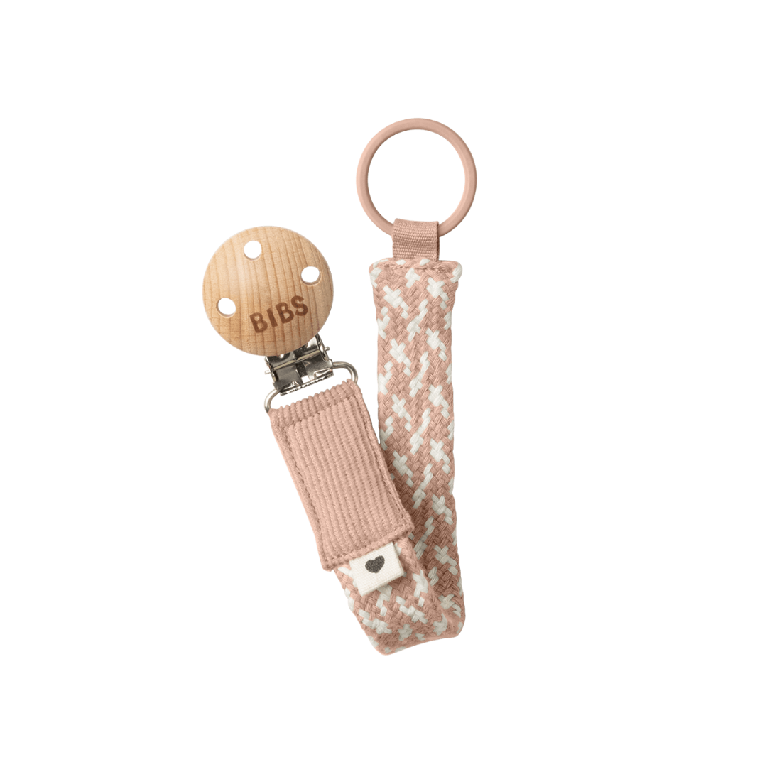 Portachupetes - Blush & Ivory | BIBS