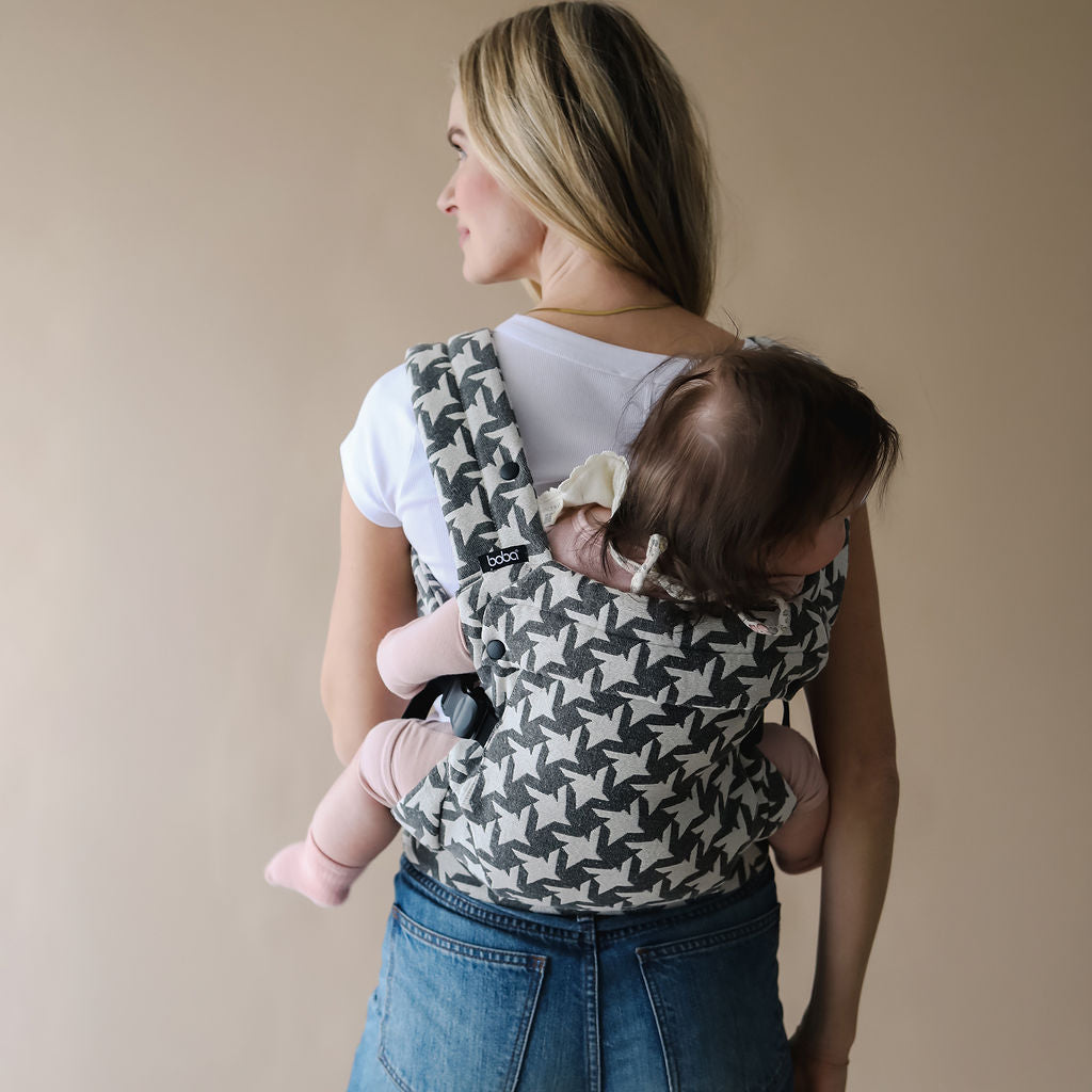 Portabebé Ergonómico - Boba Auri - Houndstooth | Boba