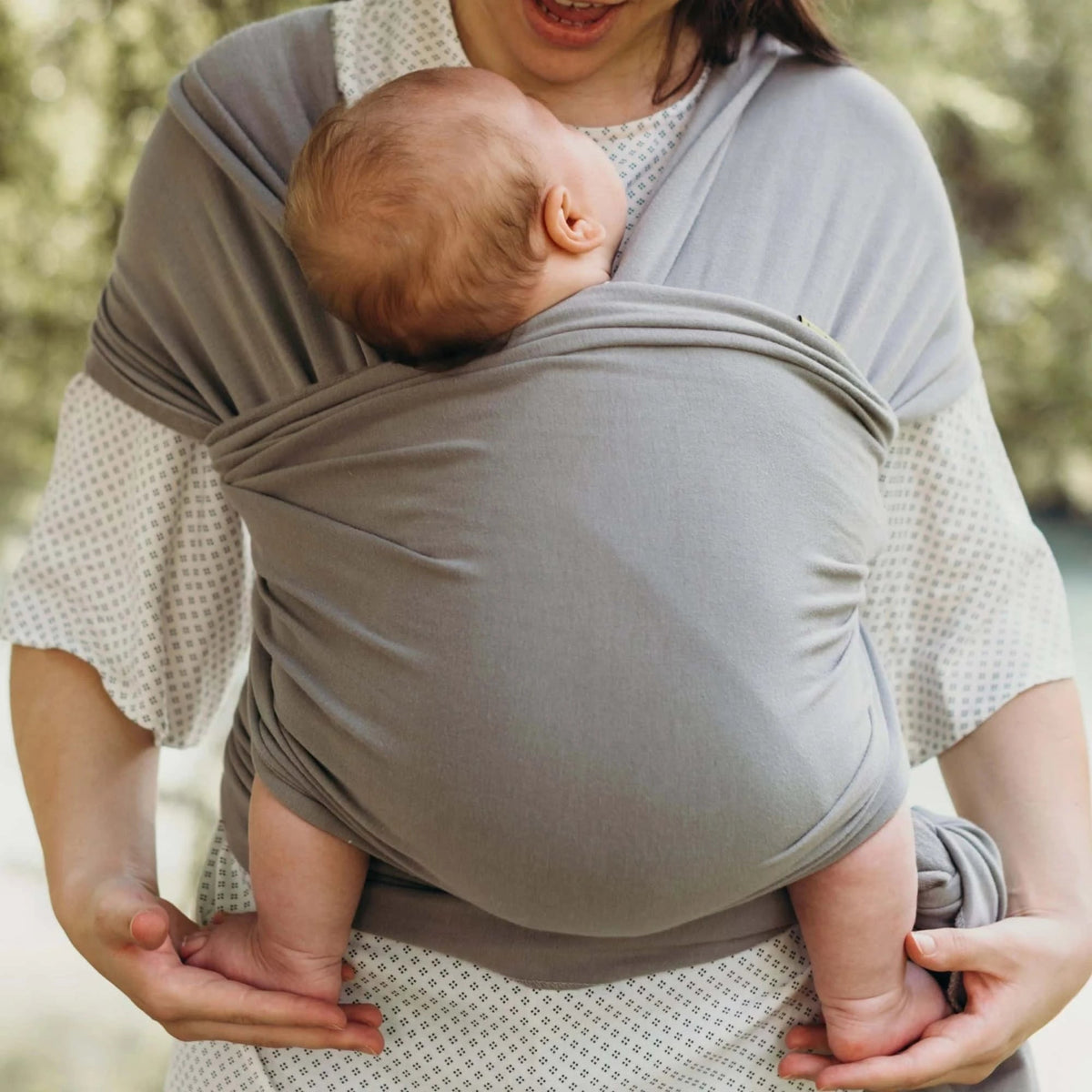 Portabebé Ergonómico Fular - Boba Classic - Grey | Boba