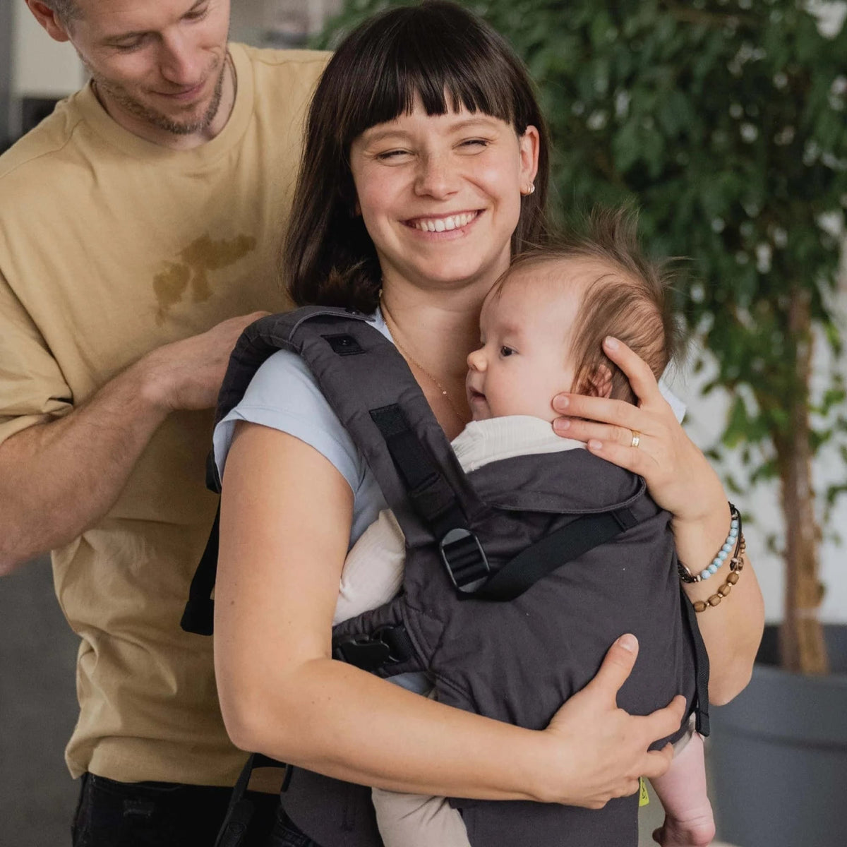 Mochila de Porteo Ergonómica - Boba X - Charcoal | Boba