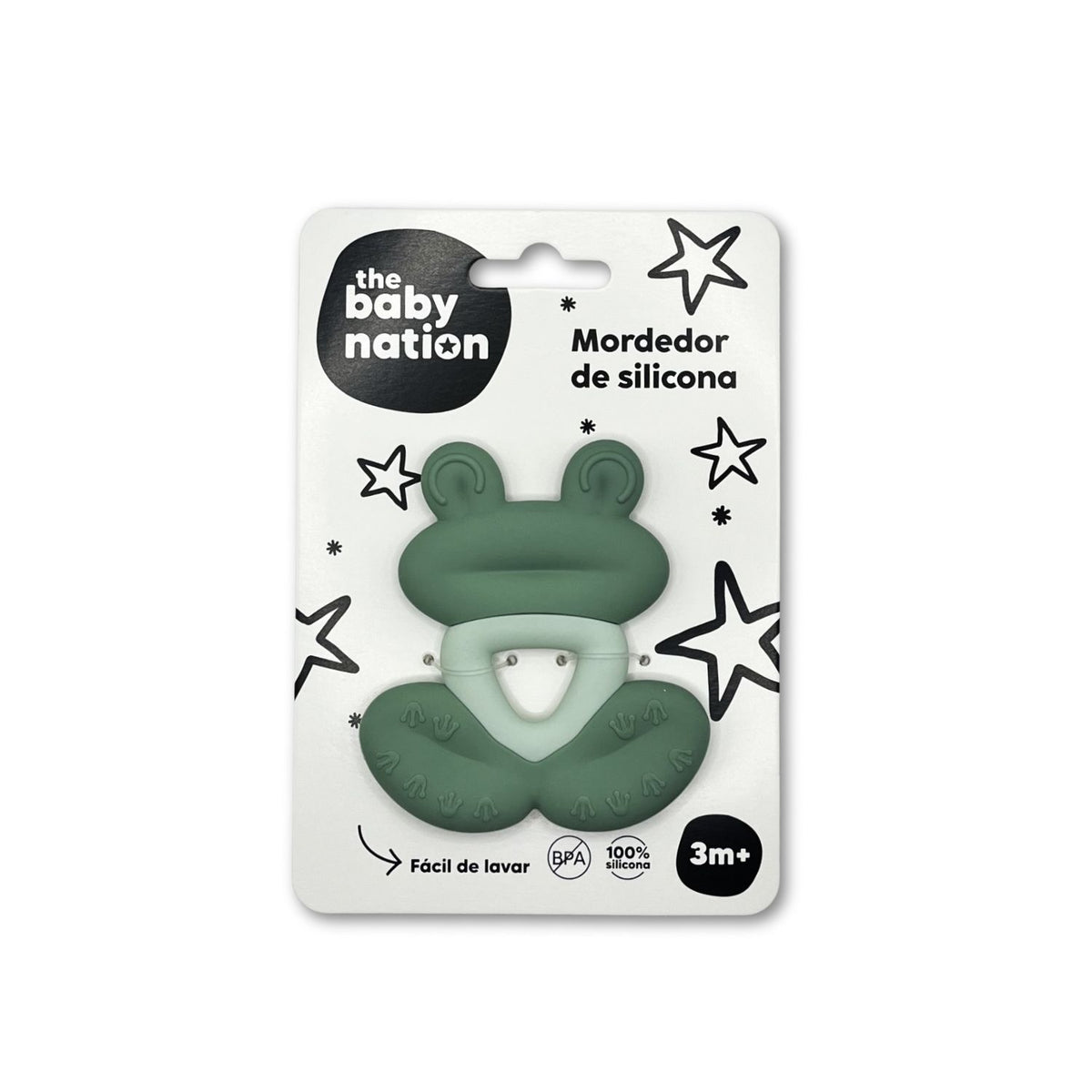 Mordedor de Silicona - Rana | The Baby Nation
