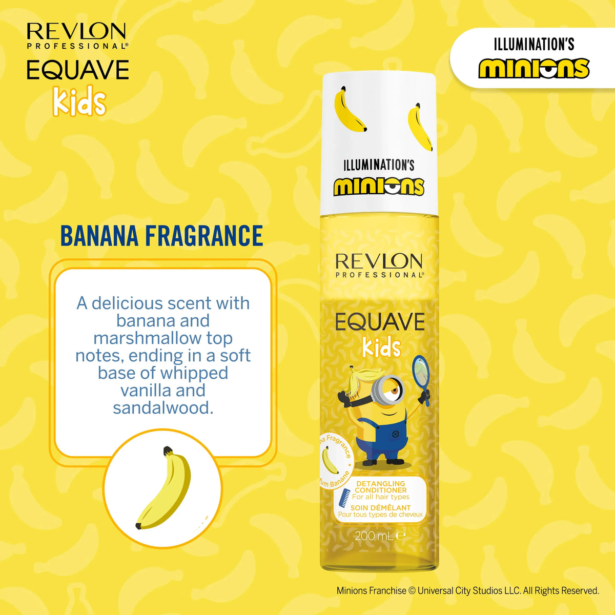 REVLON PROFESSIONAL Equave Kids Minions Detangling Conditioner 200ml