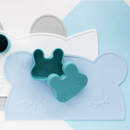 Individual Oso - Azul Pastel | We Might Be Tiny
