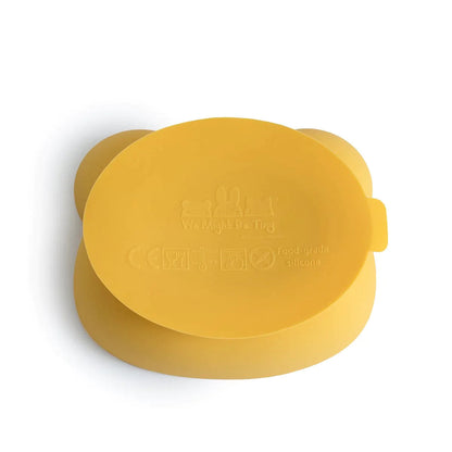 Bowl Oso con Ventosa y Tapa - Amarillo | We Might Be Tiny