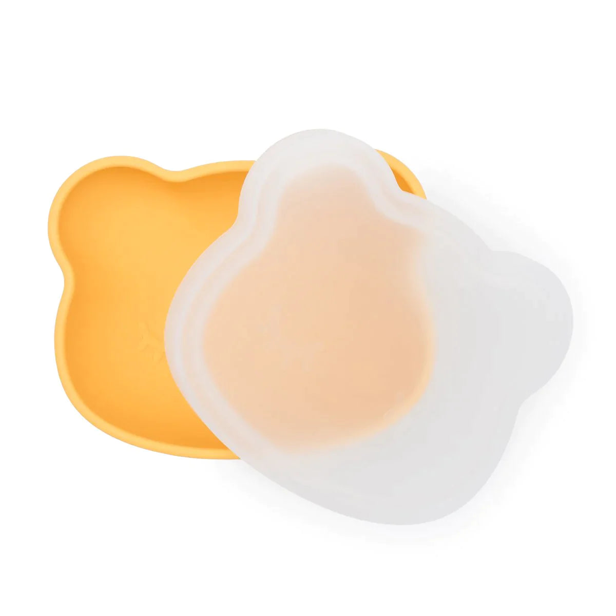 Bowl Oso con Ventosa y Tapa - Amarillo | We Might Be Tiny