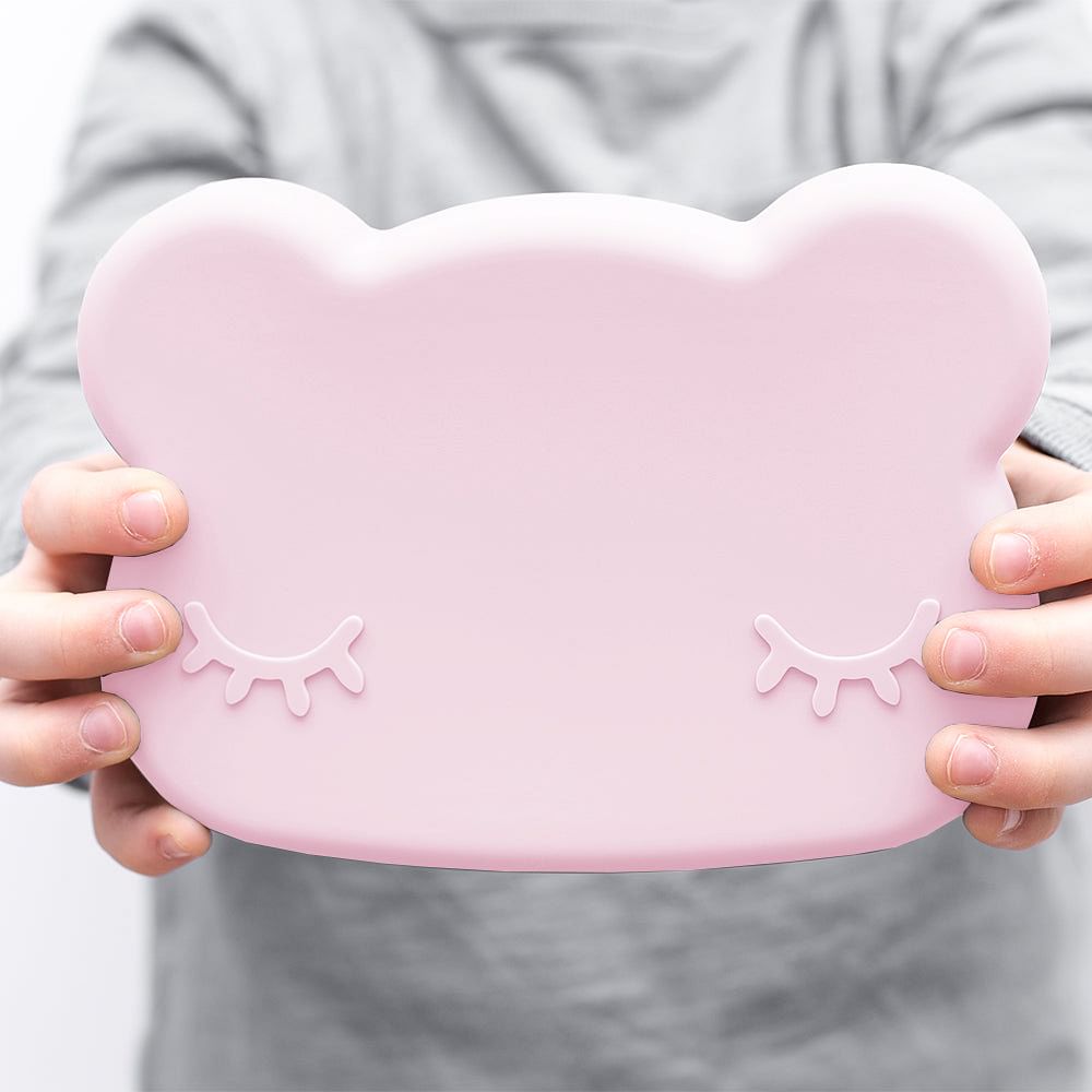 Caja para Snack Oso - Rosa Pastel | We Might Be Tiny