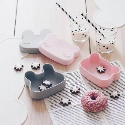 Caja para Snack Oso - Rosa Pastel | We Might Be Tiny