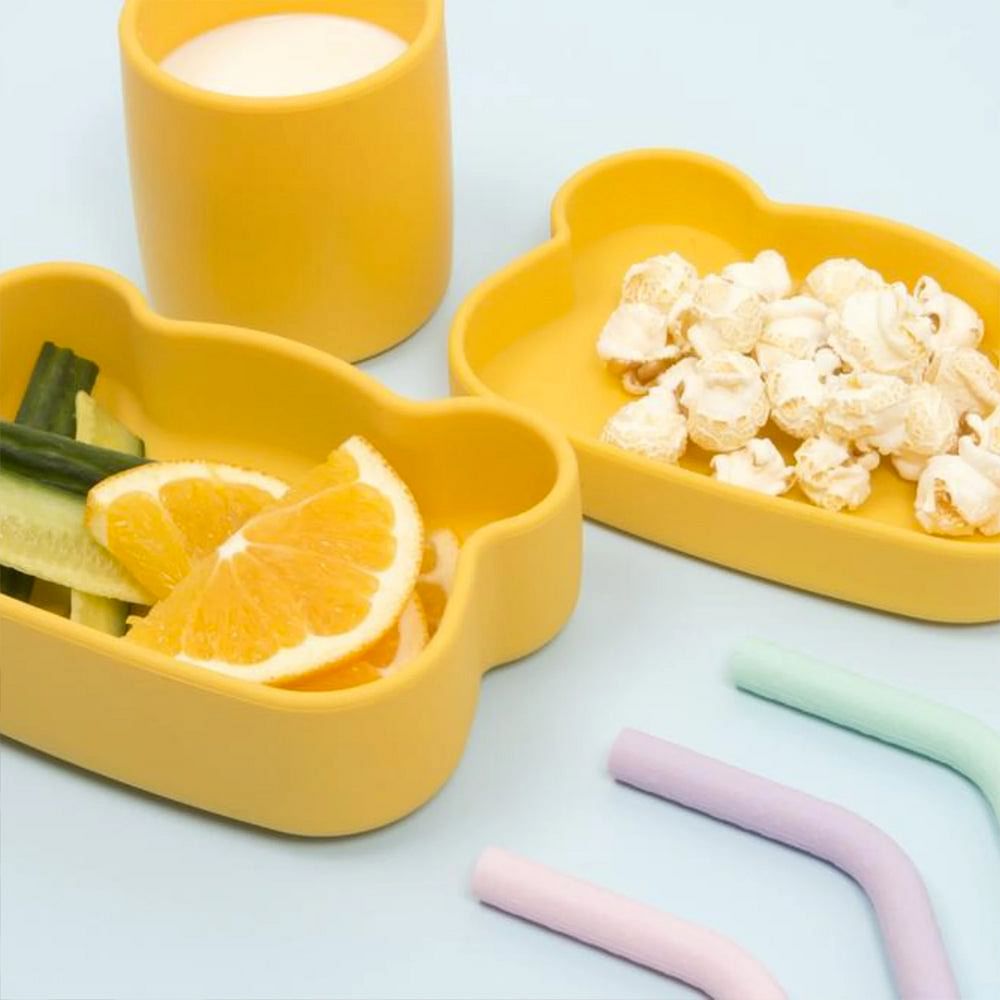 Caja para Snack Oso - Amarillo | We Might Be Tiny