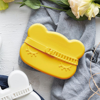 Caja para Snack Oso - Amarillo | We Might Be Tiny