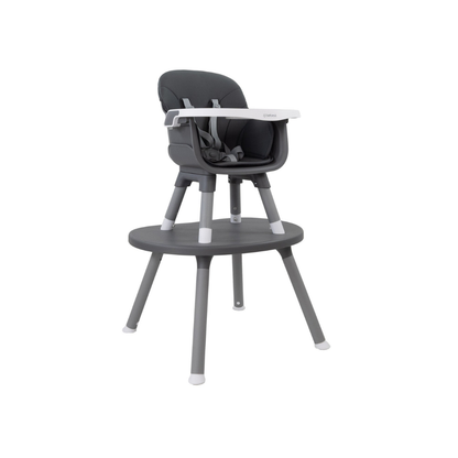Silla de Comer Baby Desk 4 en 1 - Gris | Bebesit