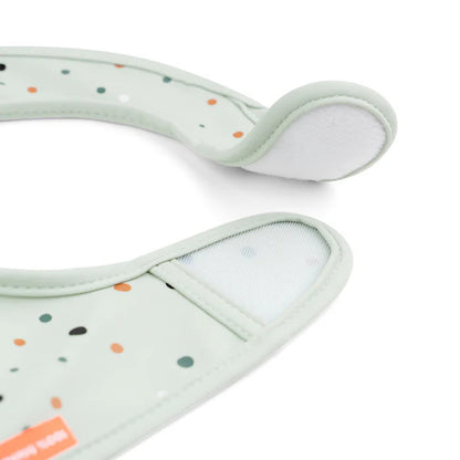 Set 2 Baberos - Croco - Verde | Done by deer