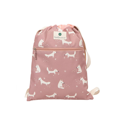 Bolsa/Mochila Merienda - Fox Rosa | Bimbidreams