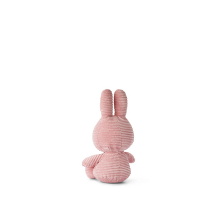 Peluche Miffy Eco Corduroy 33 cm - Rosa | Bon Ton Toys
