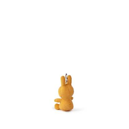 Peluche y Llavero Miffy Eco Corduroy 10 cm - Amarillo | Bon Ton Toys