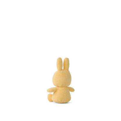 Peluche Miffy Eco Corduroy 23 cm - Buttercream | Bon Ton Toys
