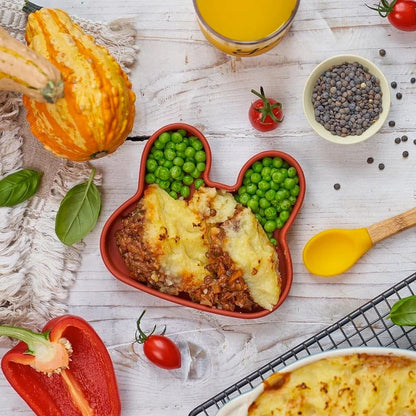 Caja para Snack Conejo - Rojo | We Might Be Tiny