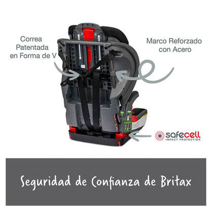 Silla Auto Butaca Grow With You - Mod Black | Britax