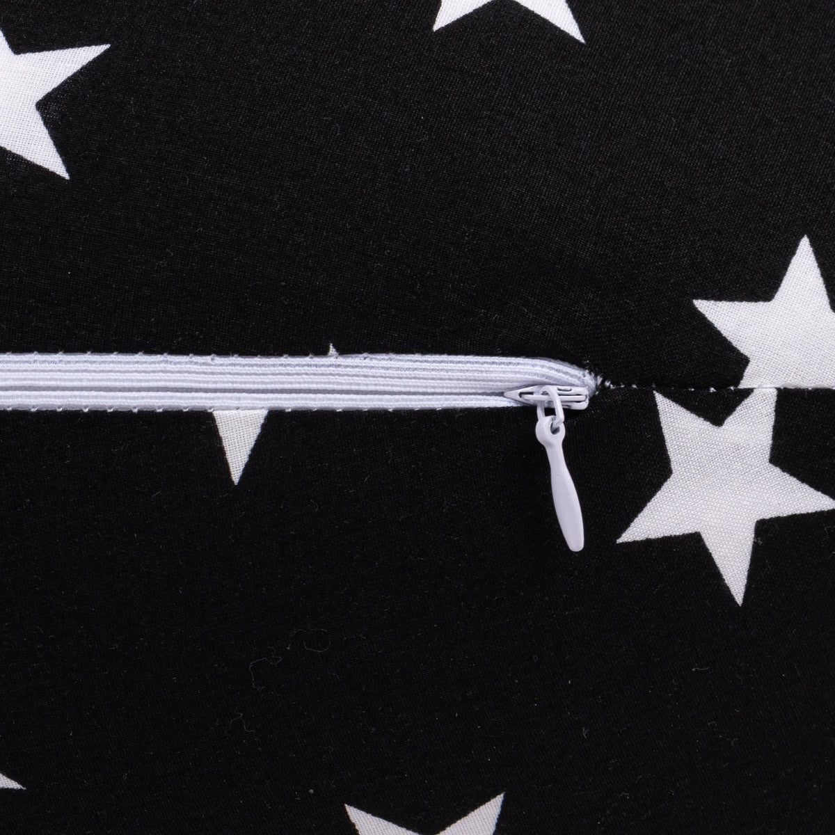Cojín Maternal Multifuncional - Estrellas Negro | Kissenbag