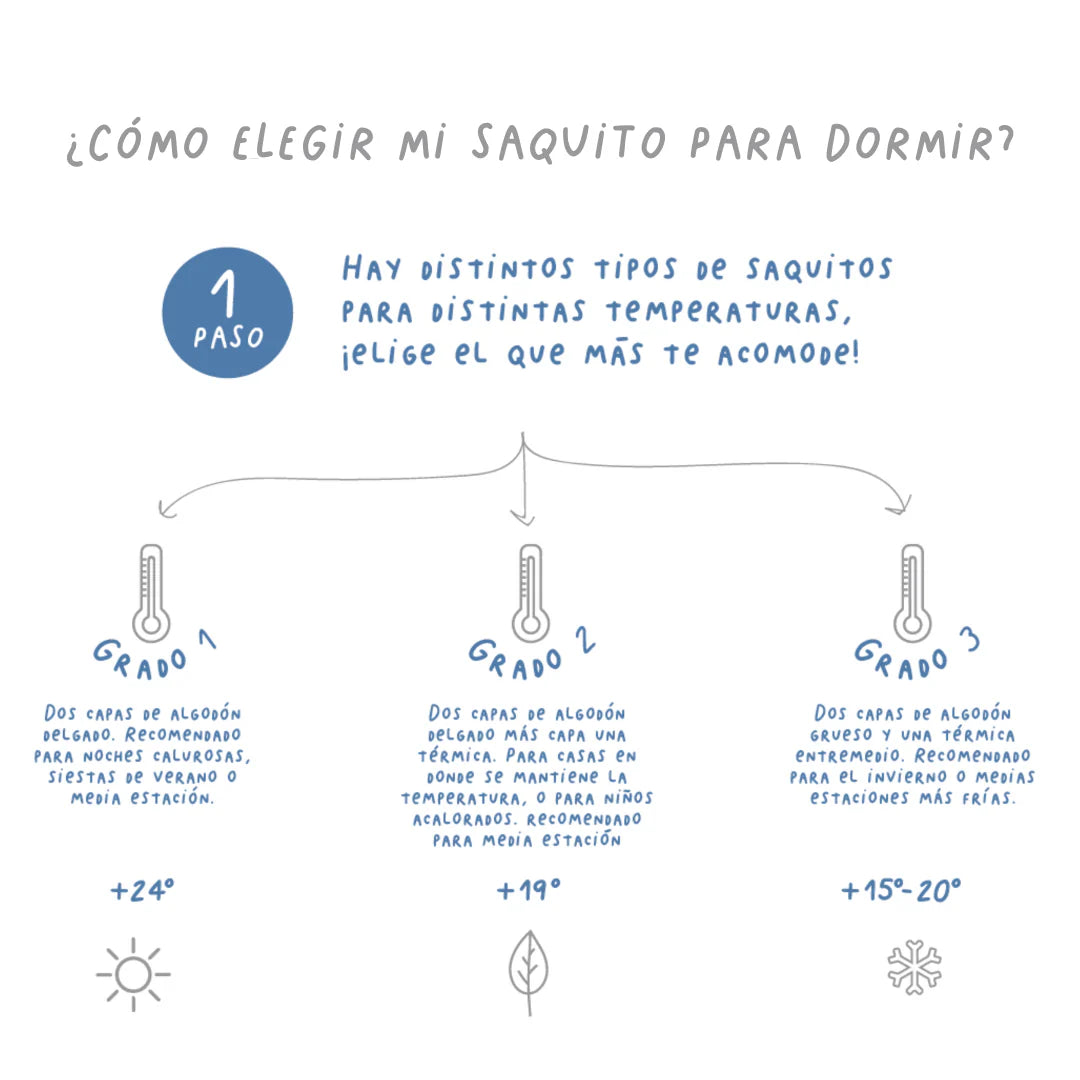 Saco de Dormir - Estrellas Grandes | Algodones