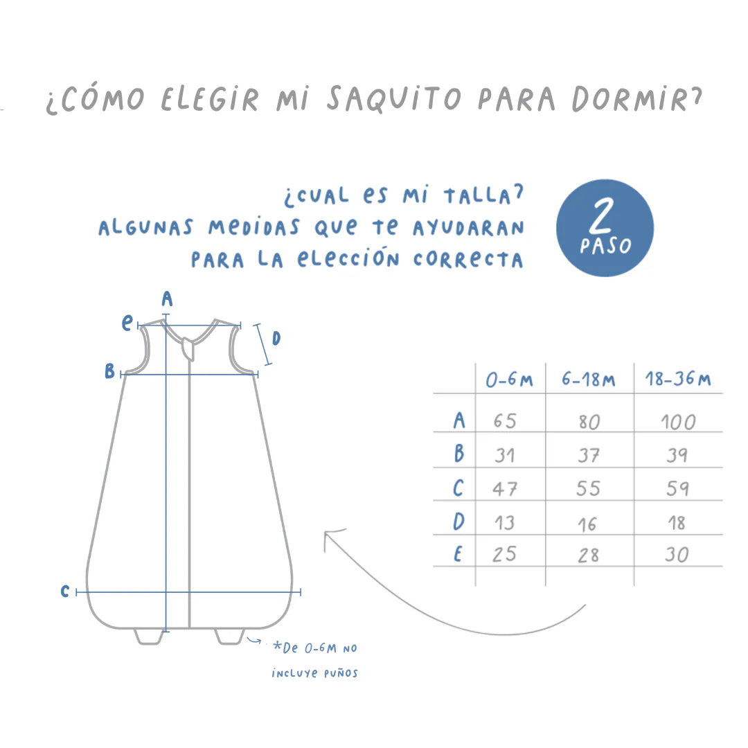 Saco de Dormir - Estrellas Grandes | Algodones