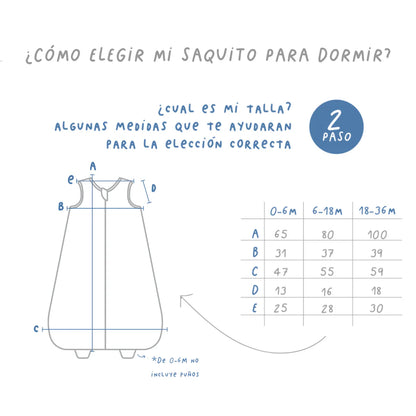 Saco de Dormir - Estrellas Grandes | Algodones