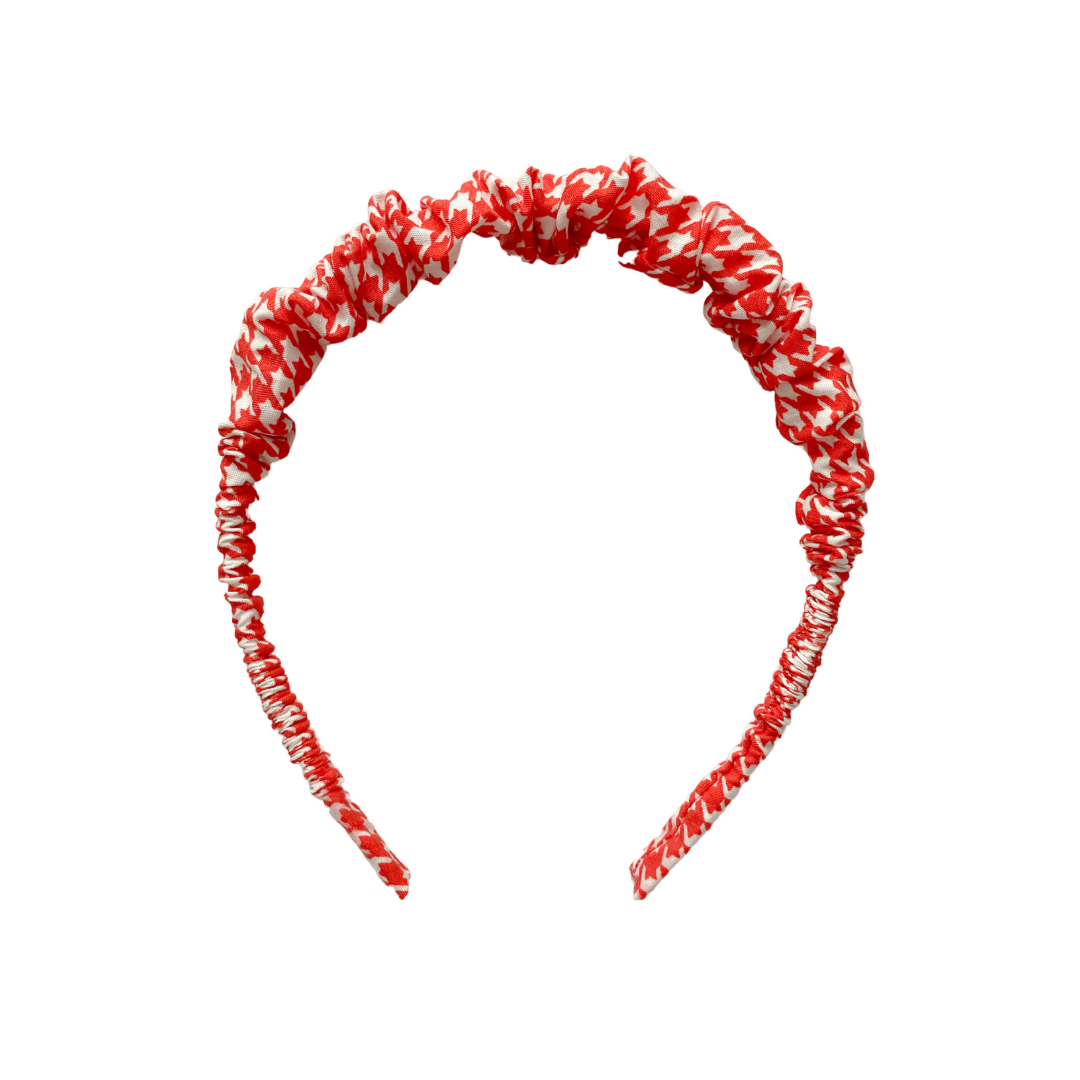 Cintillo Repollito - Rojo Pata de Gallo | Caperucita