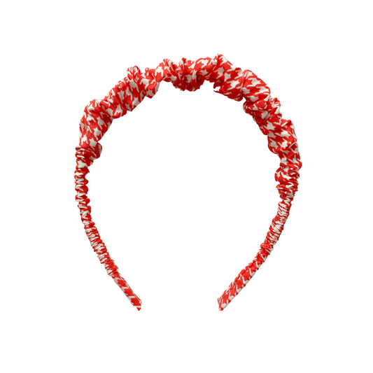Cintillo Repollito - Rojo Pata de Gallo | Caperucita