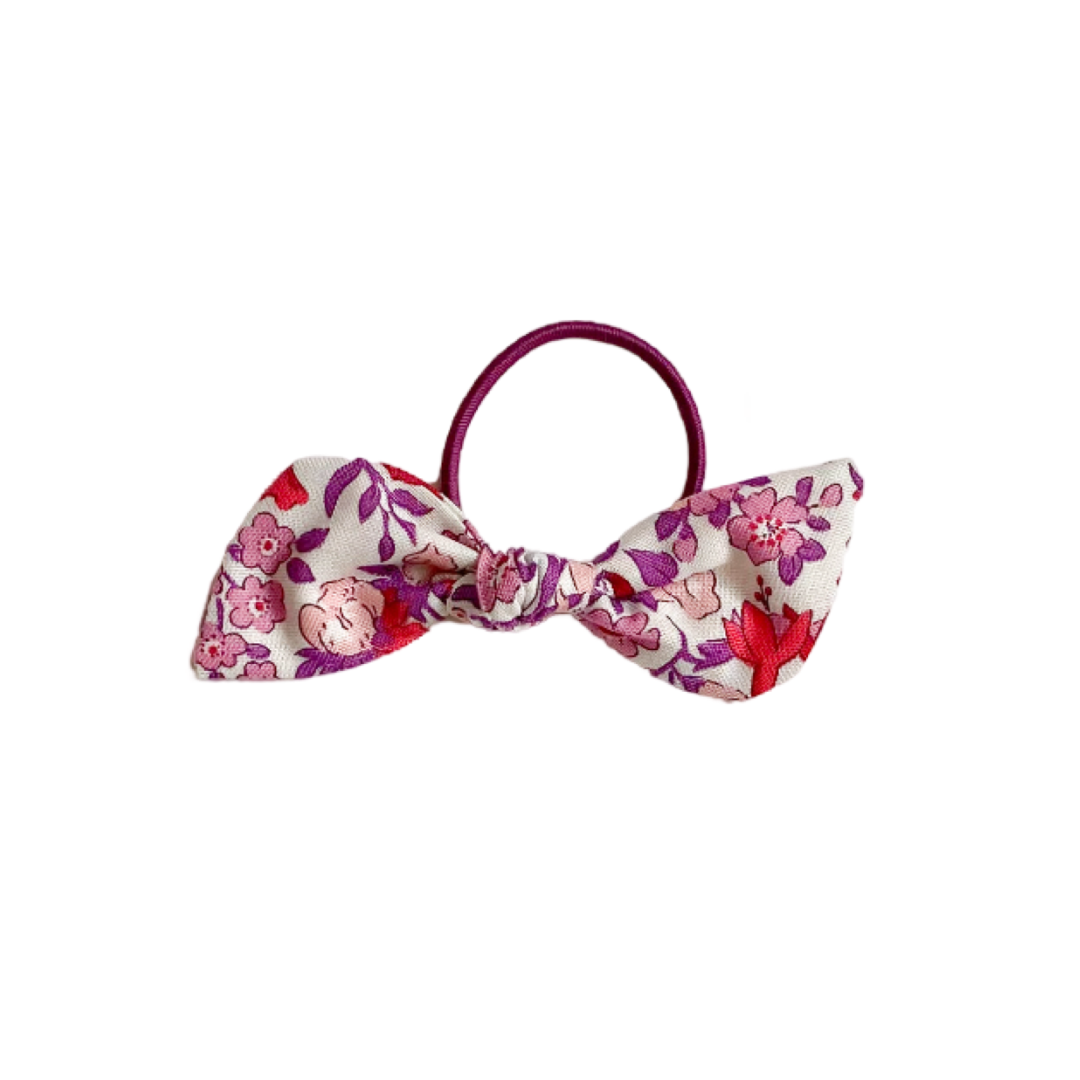 Colet Orejita de Oso - Tamaño M - Flores Moradas | Caperucita