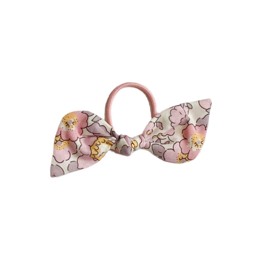 Colet Orejita de Oso - Tamaño M - Flores Lila | Caperucita