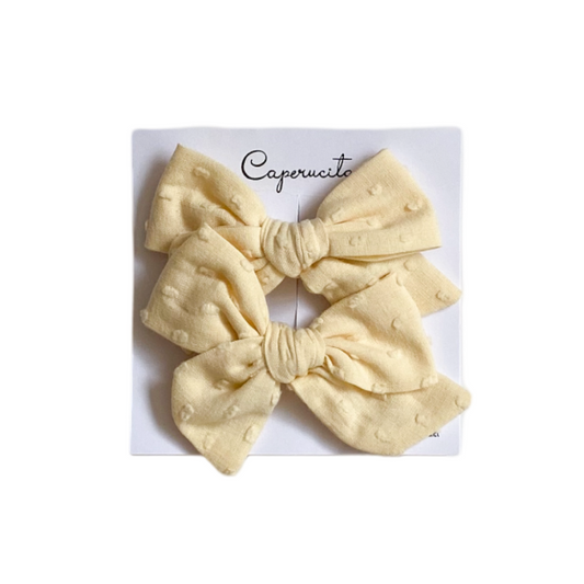 Set Margaritas Chicas - Amarillo Pastel | Caperucita