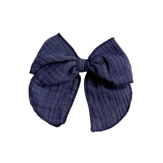 Cinta Magnolia - Gasa Azul Marino | Caperucita