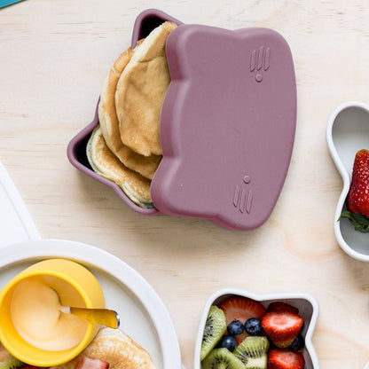 Caja para Snack Gato - Rosa Viejo | We Might Be Tiny