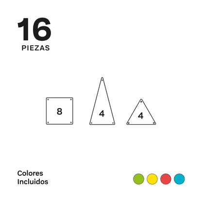 Imanix - 16 Piezas | Imanix